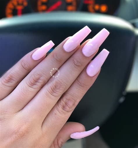 pink coffin nails